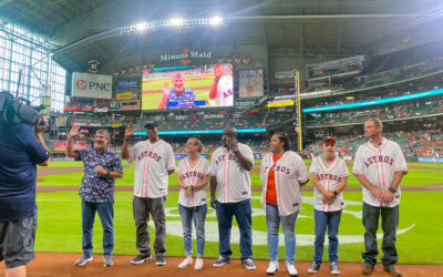 Goodwill Houston’S Moreton Achievement Award Winners Honored At Astros Home Game