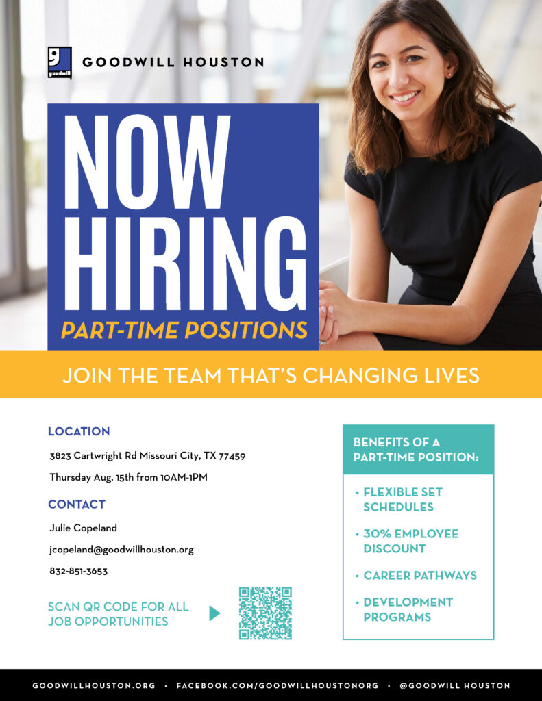 Missouri City Job Fair Flyer