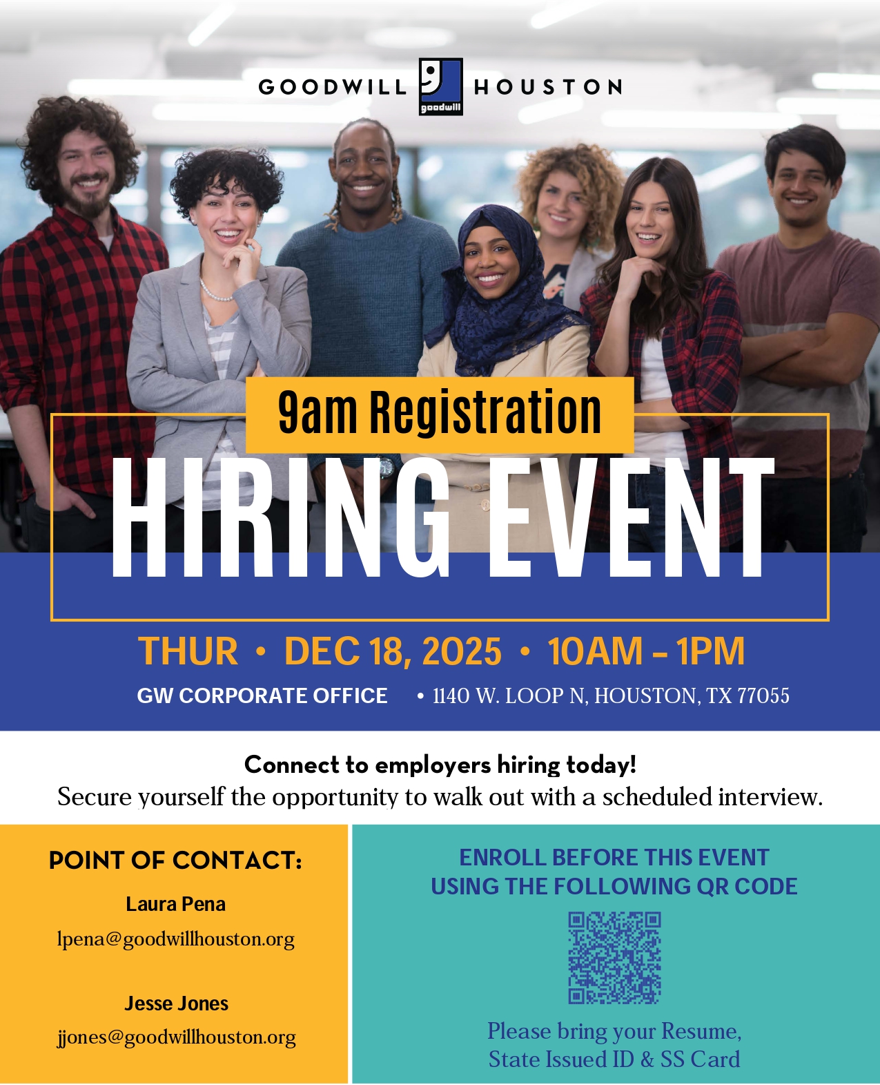 December Weekly Hiring Event GW Corporate page December Weekly Hiring Event GW Corporate page