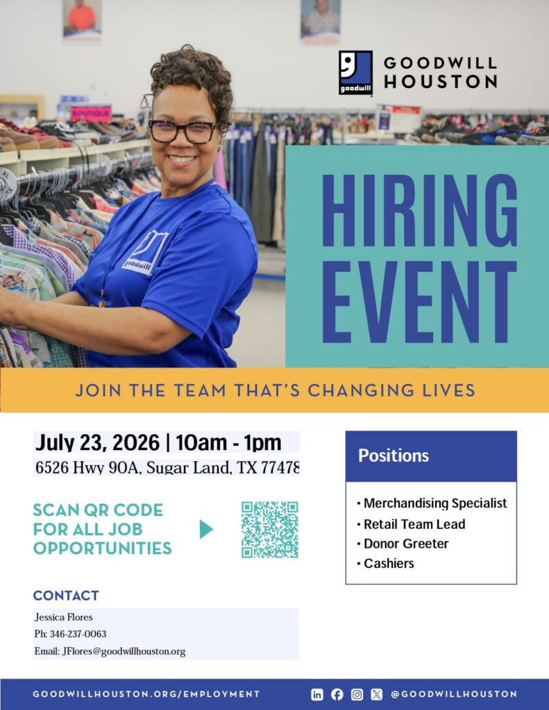 July Hiring Event 1 July Hiring Event