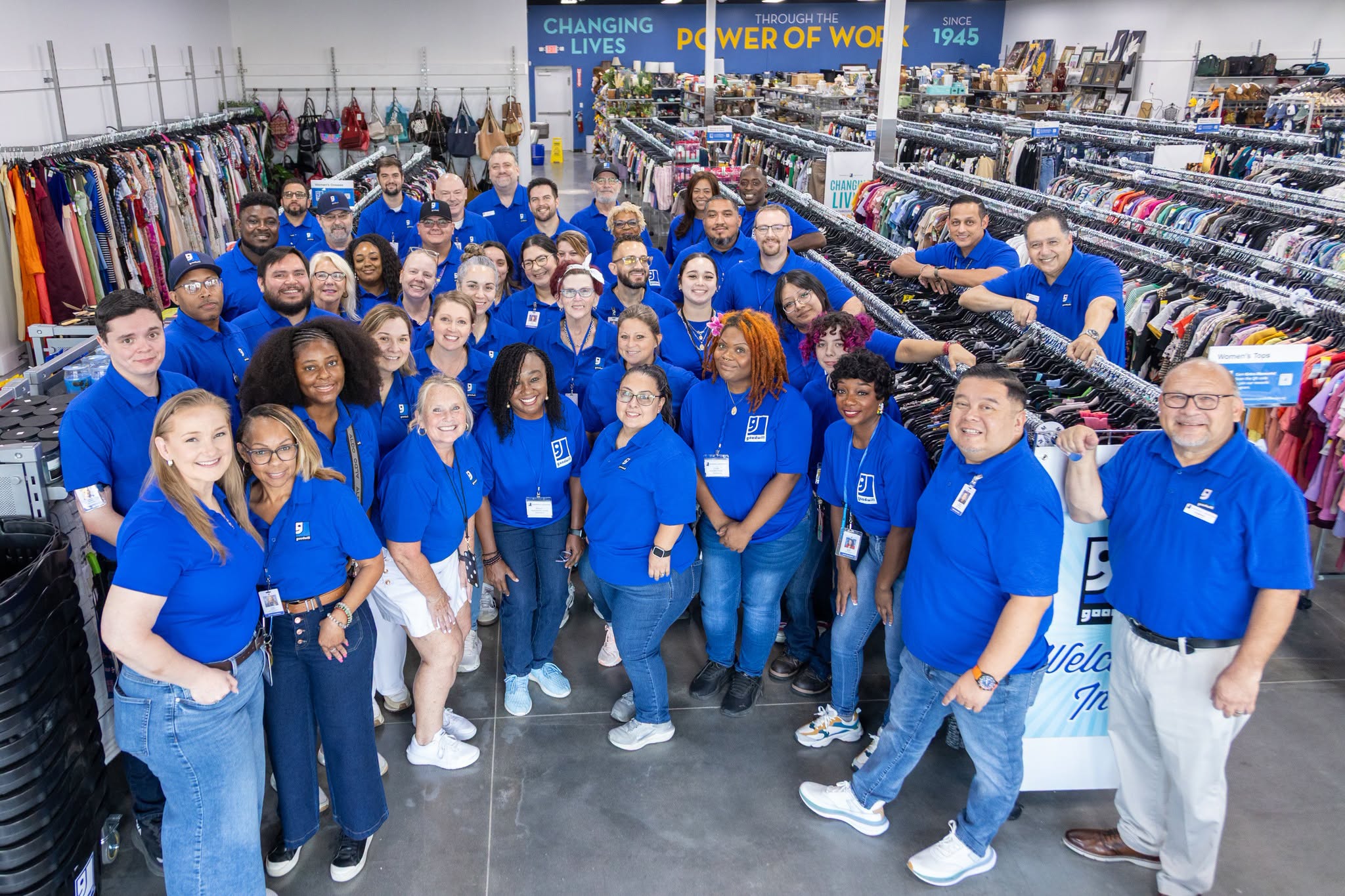 Goodwill Houston Opens New Katy Firethorne Store Its First New Location In Nearly Eight Years Goodwill Houston Katy Firethorne store on Spring Green Boulevard